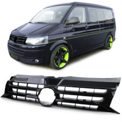 RACES maska (Sport) za emblem for VW Bus T5 Facelift 09-15, sjajna crna
