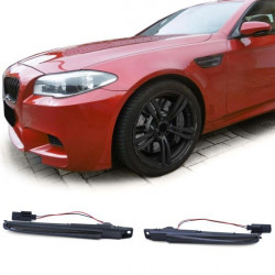 RACES LED bočni žmigavci za BMW 1 Series M Coupe E82 M5 F10 X5M E70 X6M E71, crna