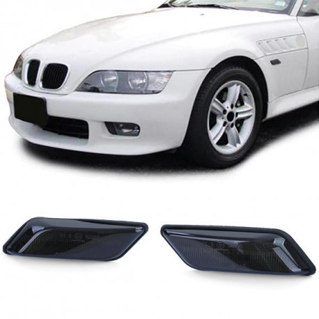 Farovi i rasvjeta LED bočni žmigavci crni par odgovara BMW Z3 Coupe Roadster 94-02 | race-shop.hr