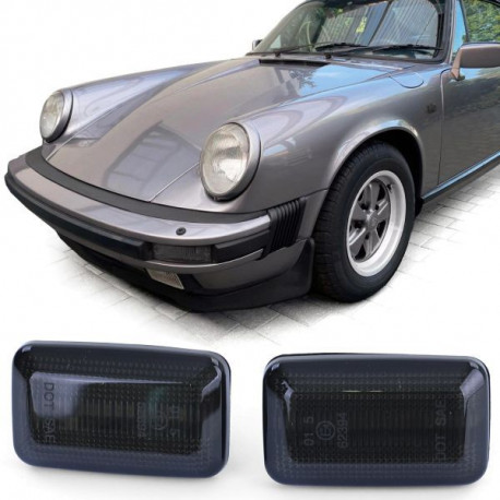 Farovi i rasvjeta LED bočni žmigavci crni odgovara za Porsche 959 964 968 993 924 944 911 | race-shop.hr
