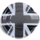 Body kit i vizualni dodaci Sivo bijela zastavica poklopca otvora za punjenje goriva za Mini R55 R56 R57 06-13 | race-shop.hr