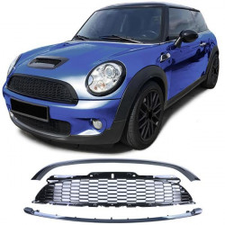 Sportska rešetka crni sjaj 3tlg set za Mini Cooper R56 Convertible R57 06-09