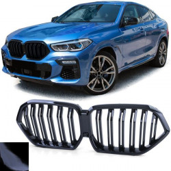 RACES maska (Sport Double Bar) za BMW X6 G06 from 19, sjajna