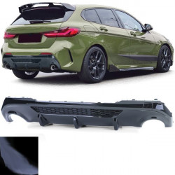 Sportski stražnji difuzor performance crni sjaj za BMW 1 Series F40 od 19