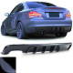 Body kit i vizualni dodaci RACES stražnji difuzor (Sport Performance) za BMW 1 Series E82 E88 07-13, sjajna crna | race-shop.hr