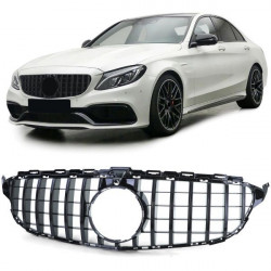 RACES maska (Sport) za Mercedes C Class W205 S205 14-18, sjajna crna