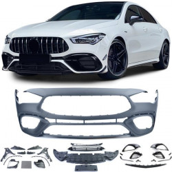 Prednji branik sportska optika s letvicama za Mercedes CLA C118 od 19