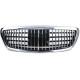 Body kit i vizualni dodaci Sportska rešetka MB Sportska rešetka krom za Mercedes S Class W222 bez Night Vision 13-20 | race-shop.hr