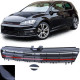 Body kit i vizualni dodaci Sportska rešetka bez amblema crni sjaj za VW Golf 7 12-17 | race-shop.hr