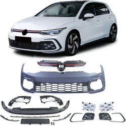 RACES prednji branik (Sport) + LED za VW Golf 8 also GTI from 19