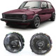 Farovi i rasvjeta RACES farovi za VW Golf 1 + Cabrio 74-83, crno-dimljena | race-shop.hr