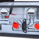 Farovi i rasvjeta RACES stražnja svjetla za BMW 3 Series E36 Coupe Convertible 90-99, crveno-crna | race-shop.hr