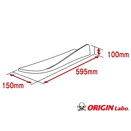 Body kit i vizualni dodaci ORIGIN LABO univerzalni canardi, karbon | race-shop.hr