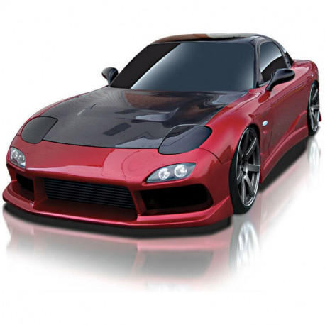 Body kit i vizualni dodaci Origin Labo Stylish Stražnji branik za Mazda RX-7 FD | race-shop.hr