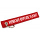 Privjesci Jet tag privjesak za ključeve "Remove before flight" | race-shop.hr