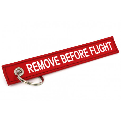Privjesci Jet tag privjesak za ključeve "Remove before flight" | race-shop.hr