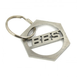 BBS logo privjesak za ključeve - nehrđajući čelik