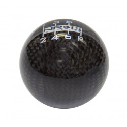 NRG stil univerzalne kuglice ručice mjenjača, crna karbonska vlakna (6 brzina)