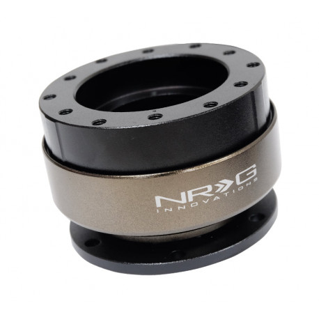 Univerzalne i uklonjive glavčine volana NRG SFI kuglični ležaj brzo otpuštanje, mat crna s prstenom od titana | race-shop.hr