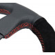 Volani Sportski volan s 3 kraka NRG RACE, 320mm, brušena koža, ravno dno, 25mm uvlačenje, crna/siva | race-shop.hr