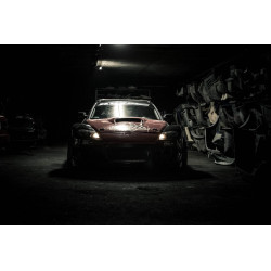 RACES FRP Vented Hauba motora za Mazda RX-8