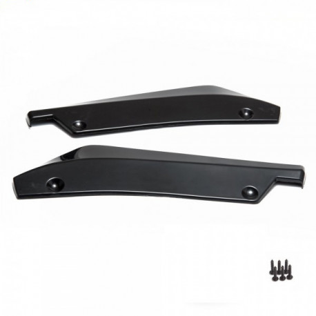 Body kit i vizualni dodaci RACES Univerzalno bočno krilo za stražnji branik - Crni | race-shop.hr