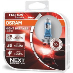 Osram halogene žarulje NIGHT BREAKER LASER H4 (2 kom)