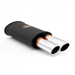 Stražnji lonac od nehrđajućeg čelika 63 mm RM Motors