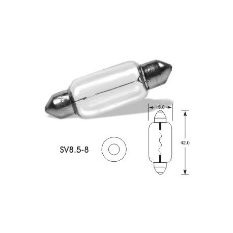 Žarulje i xenon svjetla ELTA VISION PRO 24V 15W car light bulb SV8.5-8 C5W (15x41mm) (1kom) | race-shop.hr