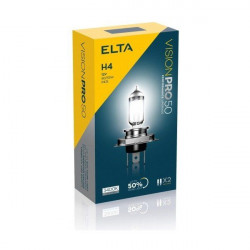 ELTA VISION PRO 50 12V 60/55W halogene žarulje P43t H4 (2 kom)