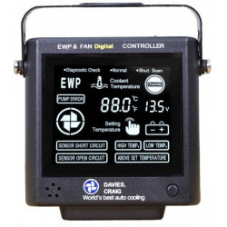 Davies Craig LCD električna vodena pumpa digitalni regulator ventilatora 12/24 Volt