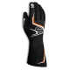 Rukavice Rukavice Sparco Tide sa FIA homologacija (vanjsko šivanje) crno/narančasta | race-shop.hr