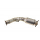Down pipe, dump pipe RACES downpipe za Audi Q5 2.0 TFSI | race-shop.hr