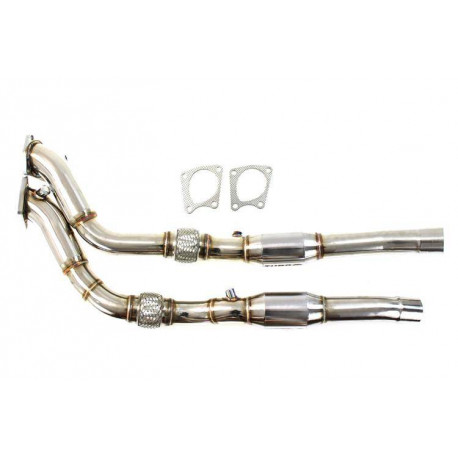 RS6 Downpipe for Audi RS6 C5 4.2 V8 2002-2004 with cat | race-shop.hr