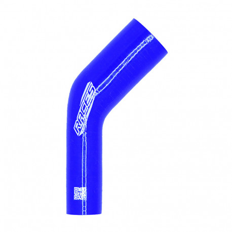 Koljeno 45° redukcija Silikonsko koljeno redukcija RACES Silicone 45° - 15mm (0,59") za 20mm (0,79") | race-shop.hr