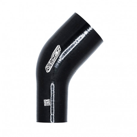 Koljeno 45° redukcija Silikonsko koljeno RACES Silicone redukcija 45° , 51mm (2") za 67mm (2,64") | race-shop.hr
