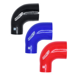Silikonsko koljeno redukcija RACES Silicone 90° - 63mm (2,5") za 70mm (2,75")