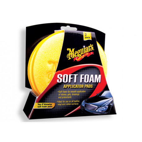 Dodaci Meguiars Soft Foam Applicator Pads - pjenasti aplikatori (2 komada) | race-shop.hr