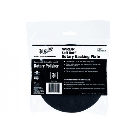 Dodaci Meguiars Soft Buff Rotary Backing Plate 6" / 150 mm - vozač za rotacijsku polirku | race-shop.hr
