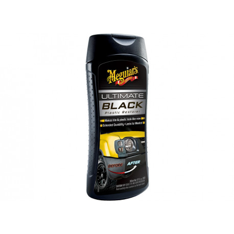 Unutrašnjost Meguiars Ultimate Black Plastic Restorer - oživljavanje i zaštita neobojane plastike u eksterijeru i interijeru, 355 ml | race-shop.hr