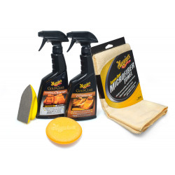 Meguiars Heavy Duty Leather Care Kit - kompletan set za čišćenje i zaštitu kožnih površina