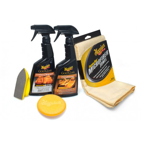 Sniženi setovi Meguiars Heavy Duty Leather Care Kit - kompletan set za čišćenje i zaštitu kožnih površina | race-shop.hr