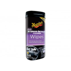 Meguiars Quik Interior Detailer Wipes - maramice za održavanje unutarnjih površina, mat izgled, 25 ks