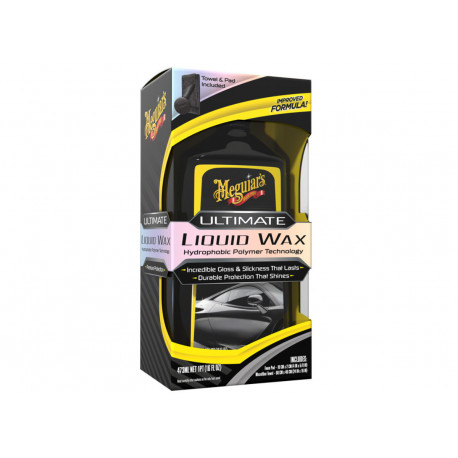 Poliranje i zaštita laka Meguiars Ultimate Liquid Wax - vrhunski tekući vosak na bazi sintetičkih polimera, 473 ml | race-shop.hr