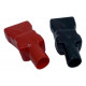 Stezaljke za akumulatore RACES PVC navlaka za terminal baterije, par (crvena+crna) - Tip 2 | race-shop.hr