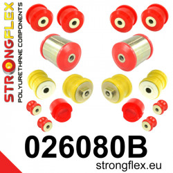 STRONGFLEX - 026080B: Prednji ovjes komplet selenblokova