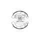 Kočnice EBC Auto Stražnje kočione obloge EBC Replacement 6585 | race-shop.hr
