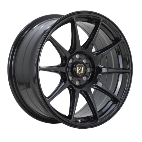 Alu Felge Felga 6performance bdr 17x8.25 4x100/4x108 67,1 et30, black | race-shop.hr