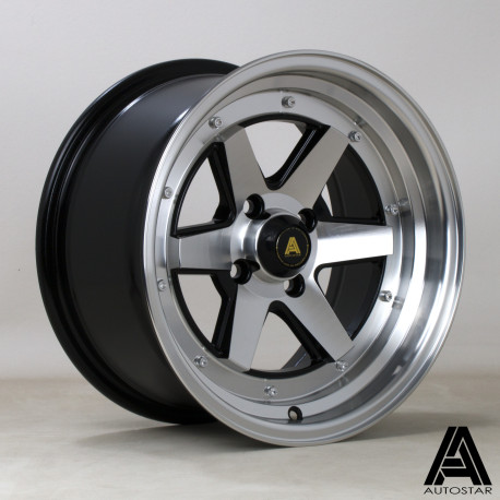 ALU felge Autostar Felga autostar magic 15x8 4x114 73,0 et0, black | race-shop.hr