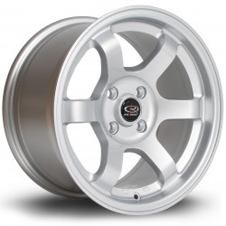 Felga rota grid 15x8 4x100 67,1 et20, silver